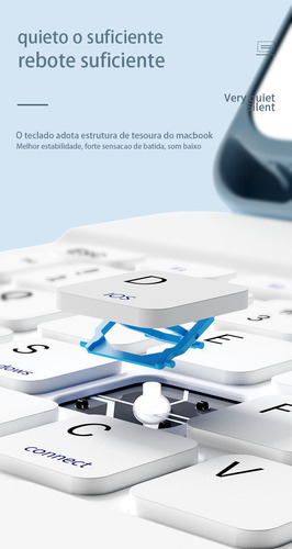 Capas Para iPad 10ª Geração 10.9in Com Caneta +teclado+mouse Cor Verde + Teclado Verde + Mouse De Carregamento Verde+caneta Branca