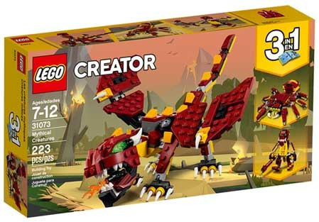 Criaturas Míticas Lego Creator Lego 1073