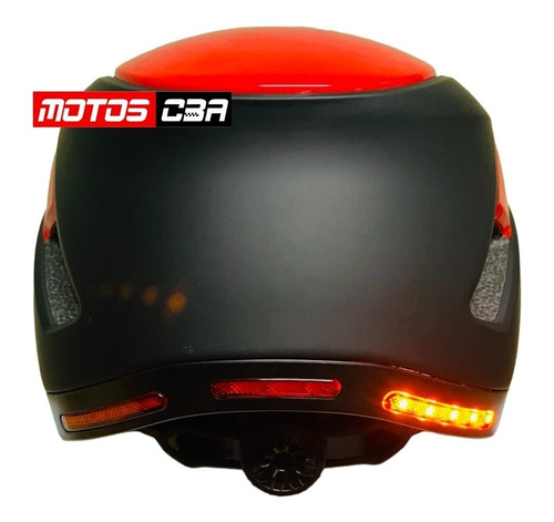 Imagen 5 de 10 de Casco Bicicleta Luz De Giro Musica Atención Telefono