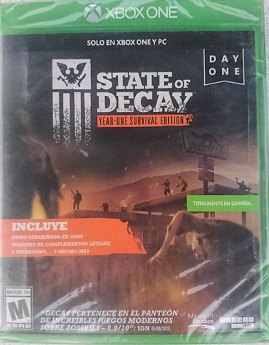 State Of Decay: Year One Survival Edition Xbox One