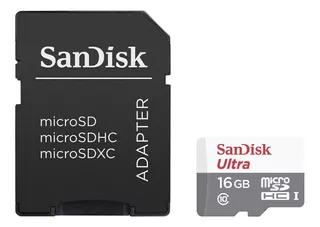 Memoria Micro Sd Hc 16gb Sandisk Ultra Clase 10 Mallweb 4