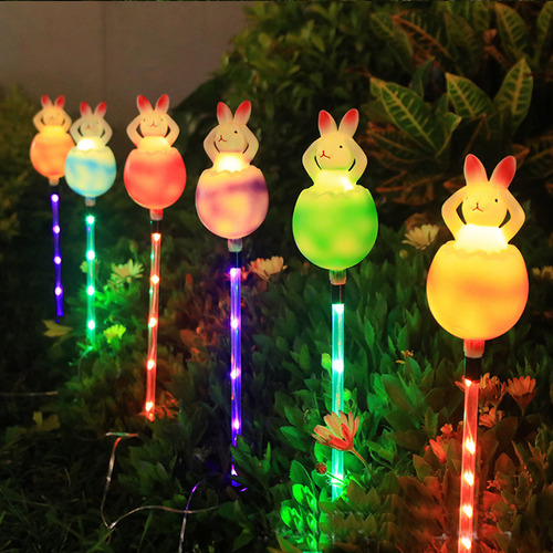 Luces Solares Led De Pascua Clásicas De Pascua Con Forma De