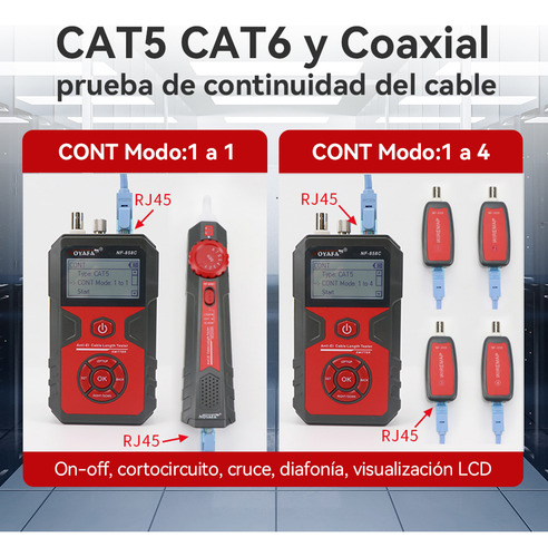 Noyafa Nf-858c Wire Tracker Network Cable Tester