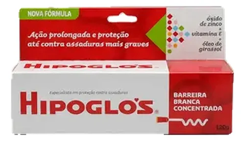 Pele Sensível Hipoglos Pomada Infantil 120g Praticidade