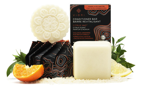 Conjunto De Barras De Shampoo E Condicionador Viori Citrus Y