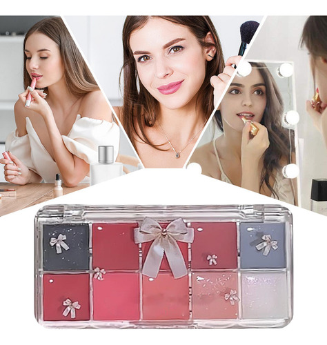Juego De Paleta De Labios Paleta De Brillo De Labios Kit De