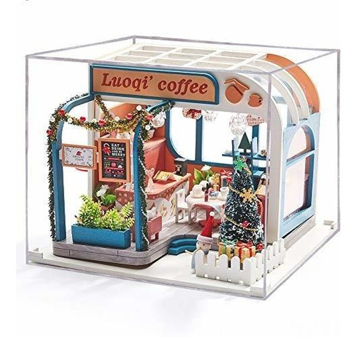 1:24 Cool Beans Boutique Miniatura Casa De Muñecas Diy Kit -