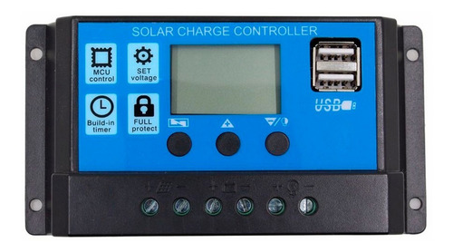 Imagem 7 de 9 de Kit Painel Placa Solar Fotovoltaica 10w + Controlador Carga