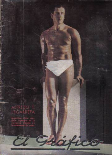 El Grafico / N° 758 / 1934 / Alfredo T. Legarreta Atleta
