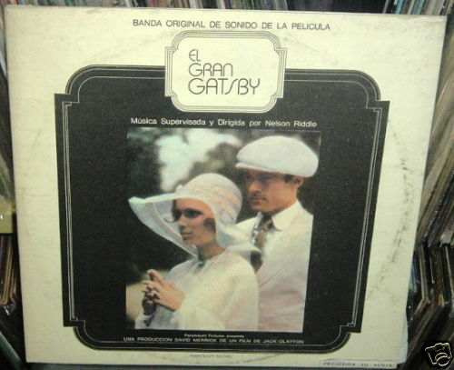 Nelson Riddle El Gran Gatsby Soudtrack Vinilo Doble Arg