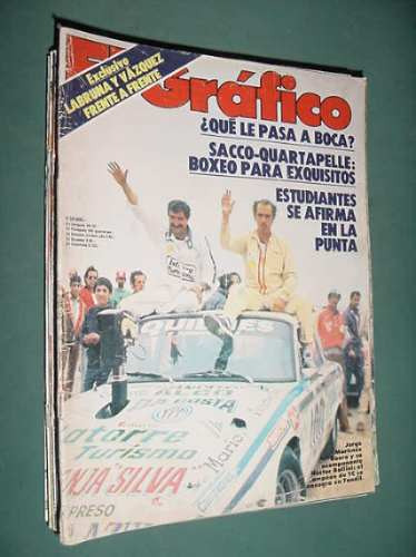 Revista Grafico 3296 Labruna Instituto Boca Estudiantes Box