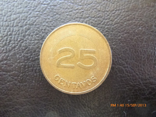 Moneda Colombia  25 Centavos 1979(x710.