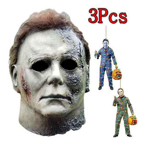 Máscara De Michael Myers, Máscara De Halloween Mata Y Colgan