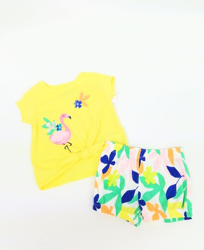 Conjunto Flamingo Bebé Niña Carters #3 A 24 Meses 0853 T