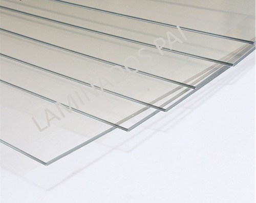 Placa Transparente Cristal Simil Acrilico 1.22x2.44mt X 1mm