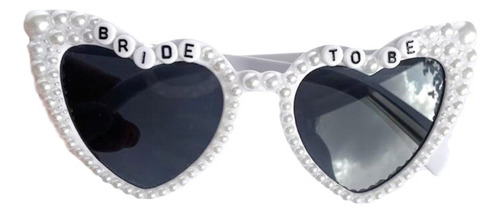 Gafas De Sol Bride To Be Glistening Pearls Para Despedida De