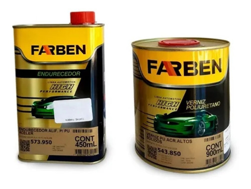 Kit Barniz 850 Farben Con Cat X 1,35 Rapido