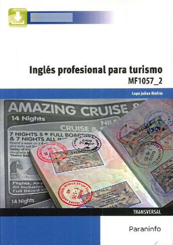 Libro Inglés Profesional Para Turismo De Lupe Julian Riofrio