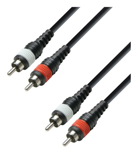 Cable Warwick 2 X Rca 2 X Rca 3 Metros Rcl 20944 D4