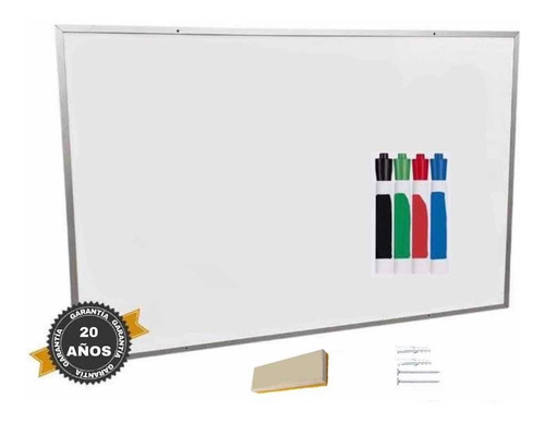 Imagen 1 de 4 de Remató Pizarron 60x80 Blanco Pintarron 15 Años De Garantía