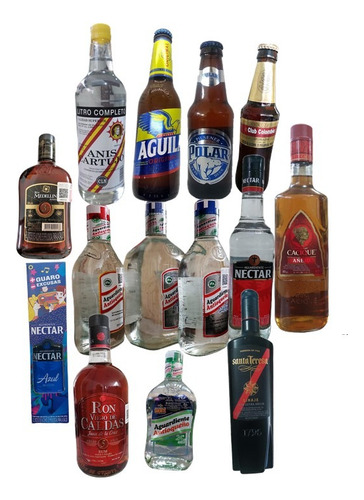 Aguardiente Nectar Colombiano Col8