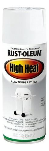 Aerosol Alta Temperatura Rust Oleum Colores X 340 Color Blanco