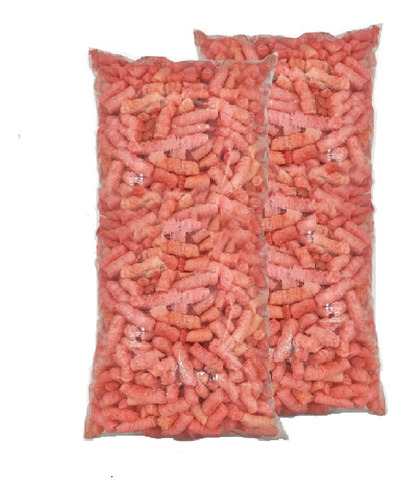 60 Litros - Flocos Proteçao Rosa Preenchimento Biodegradavel