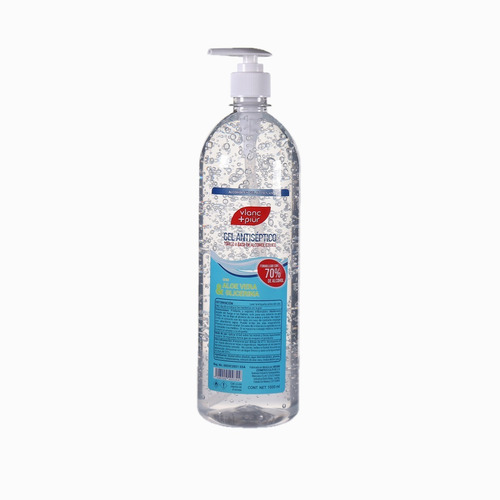 Gel Antiséptico Sanitario Antibacterial Desinfectante 1 Lt