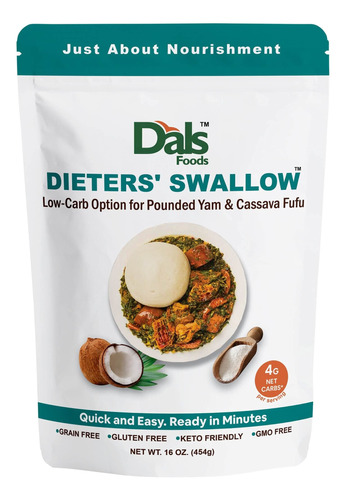 Dals Foods Dieters' Swallow, Healthy Nutritious Fufu | Harin