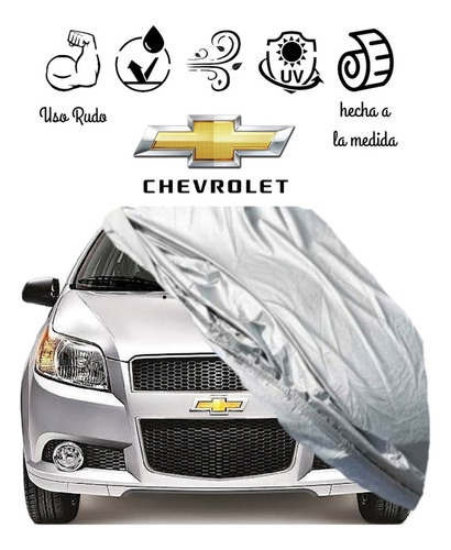 Cover / Lona / Broche Auto Aveo Chevrolet Calidad 2014