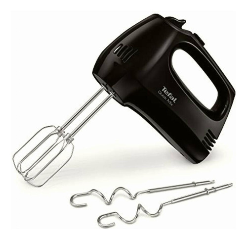 Batidora De Mano T-fal Quick Mix Negra 5 Velocidades, 2