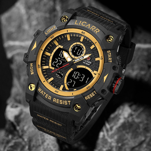 Reloj Deportivo Digital Para Hombre, Reloj De Cuarzo Imperme