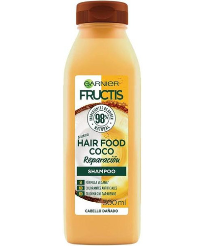 Shampoo Fructis Hair Food Coco 300 Ml