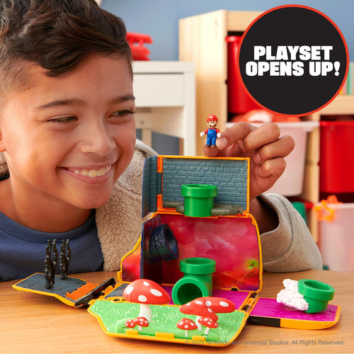 Figura Super Mario Movie Mini World Van Playset