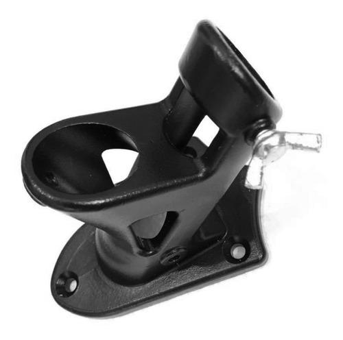 Imagen 2 de 5 de Soporte Para Asta De La Bandera De Acero Inoxidable Para Ext