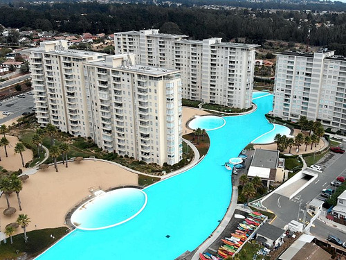 Exclusivo Depto Con Laguna Artificial Navegable Impecable