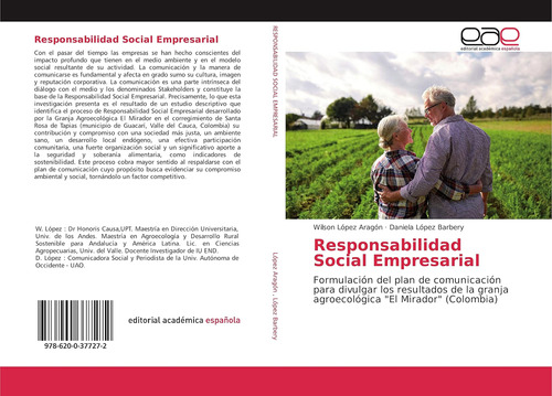 Libro: Responsabilidad Social Empresarial: Formulación Del P