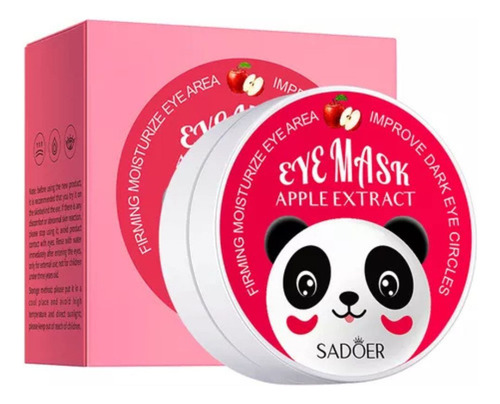 Mascarilla Gel Contorno De Ojos Sadoer 80ml 60unidades Tipo De Piel Apple Extract