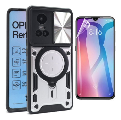 Funda + Mica Para Samsung Oppo Moto Infinix Honor Vivo Redmi