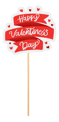 Set De Banderas Con Globos Para Fiesta De San Valentín, Deco