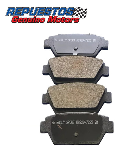 Pastilla De Freno Mitsubishi Galant Mx-mf, Ecplipse Tras.