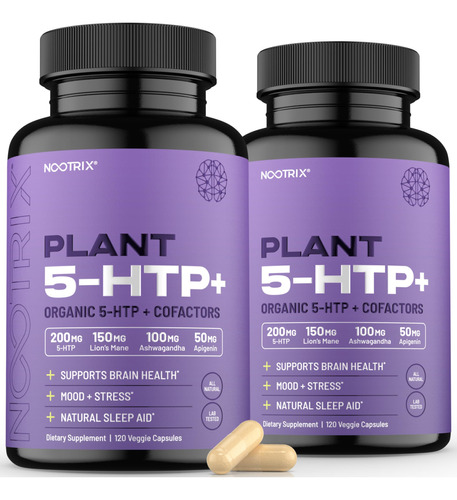 Nootrix Organic Plant 5-htp+cofactor Vitamina B6, Melena De 