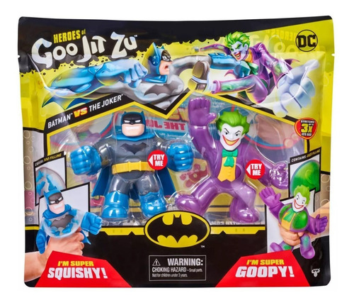 Heroes Of Goo Jit Zu Dc Versus Pack - Batman Vs Joker