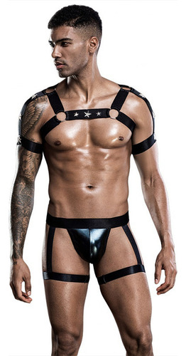 Set De Bondage Sexy Corset Para Hombre