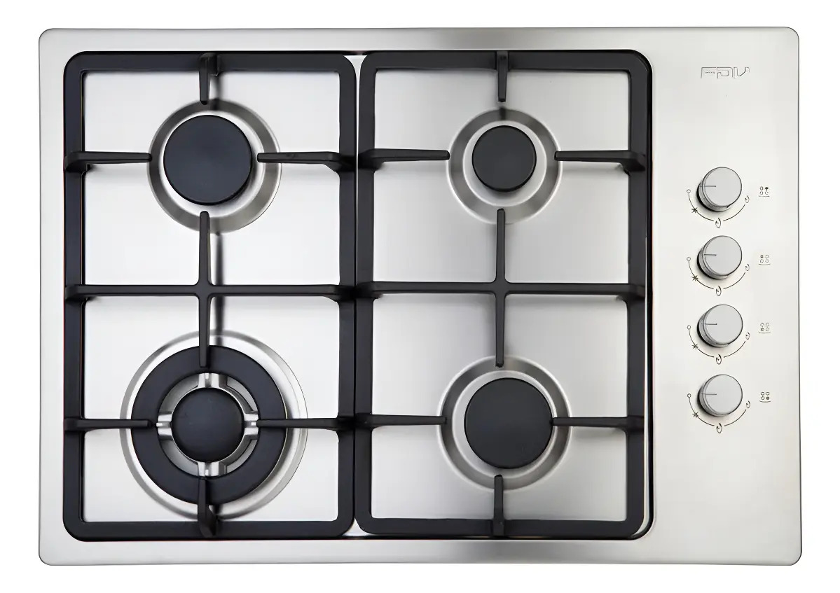Encimera Gas Licuado Fdv Design 4t 2.0 Gris