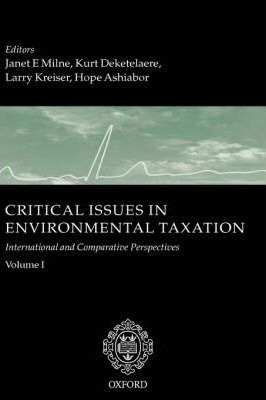 Libro Critical Issues In Environmental Taxation : Volume ...