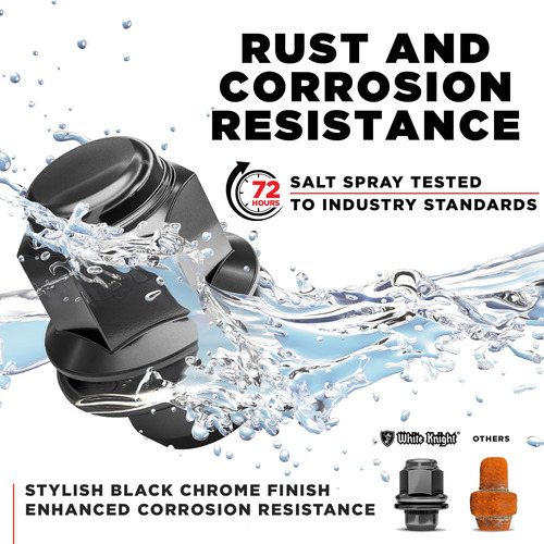 Tuercas White Knight M12x1.5 Para Toyota, Lexus, Kia, Genesi