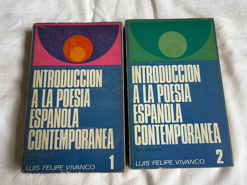 Introduccion A La Poesia Española Contemporanea Vivanco 2 T