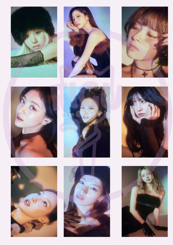 Photocards Twice Fanmade X 10 Un