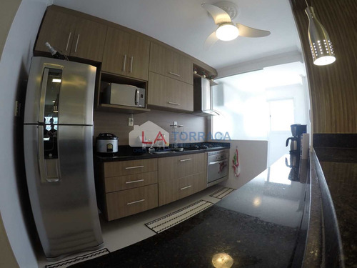 Ref. 13589 - Apto Semi Mobiliado - Vista Mar - Ocian - Financia - V13589